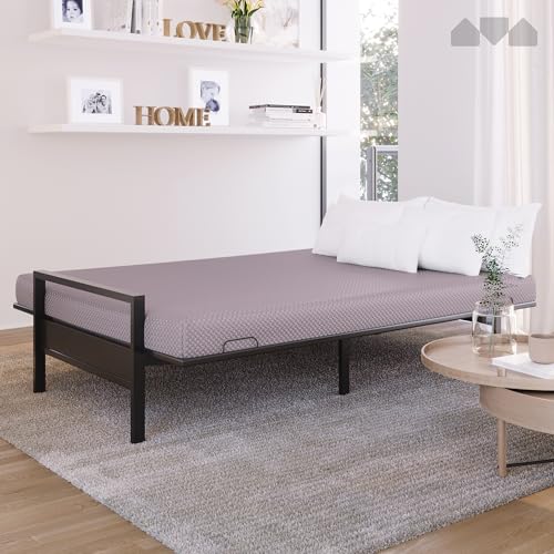 Full Size Memory Foam Futon Mattress - 6-Inch Thick with Washable Cover