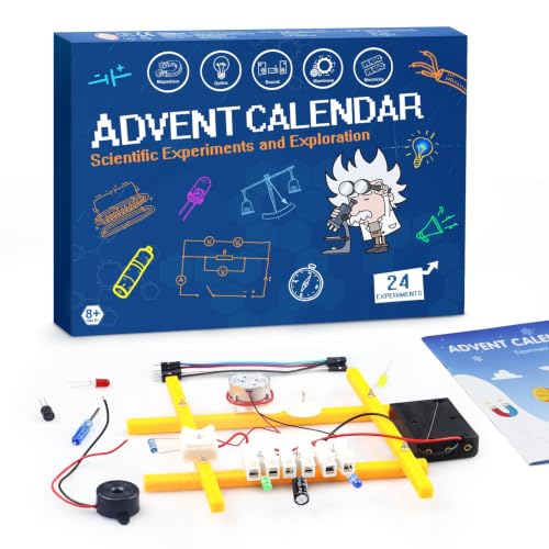 RAISLY 24-Day Christmas Science Experiment Advent Calendar for Kids & Teens