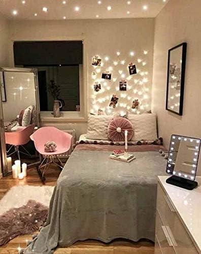 Perfectday 200 LED Copper Fairy String Lights - 66 FT Warm White Waterproof USB Powered for Indoor & Outdoor Decor