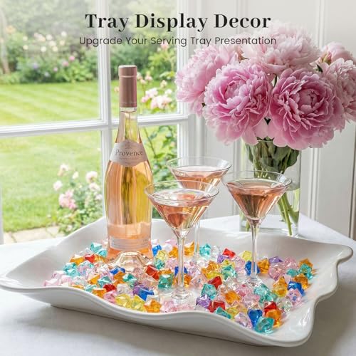 Multicolored Acrylic Ice Rocks & Fake Gems - 150 Pack Vase Fillers