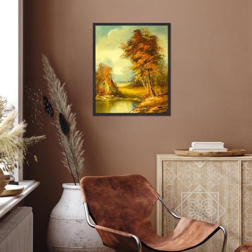Giftgarden 20x24 Black Textured Metal Frame Poster - 24x20 Wall Display, Single