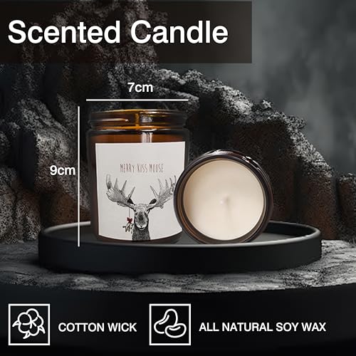 Mancheng-zi Christmas Scented Candle - Holiday Gift for Women & Men
