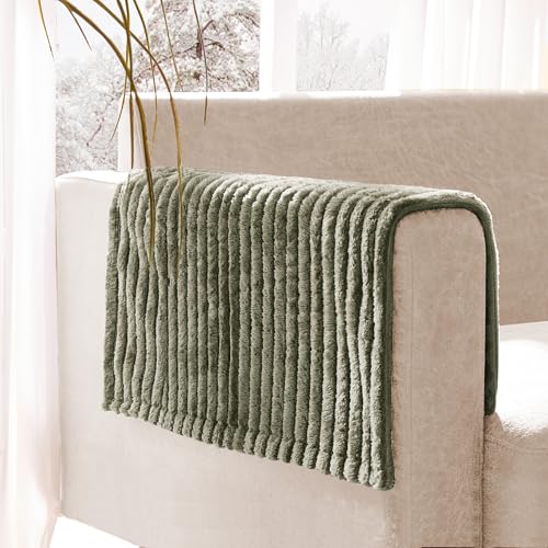 Waterproof Couch Arm Covers 2-Pack | Soft Non-Slip Armrest Protectors