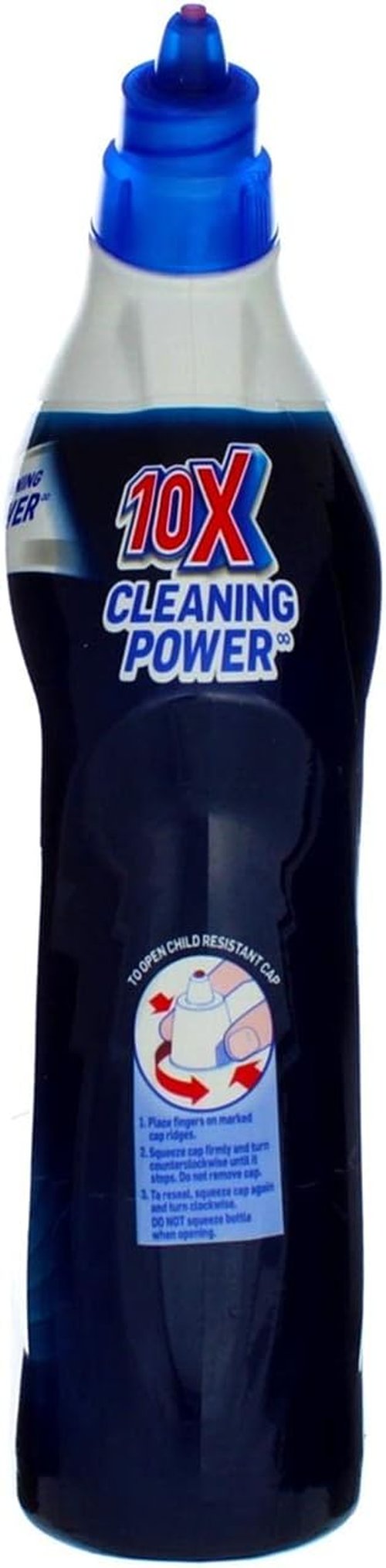 Lysol Power Toilet Bowl Cleaner Gel - Effective Stain Removal & Disinfection | 24oz (Pack of 3)
