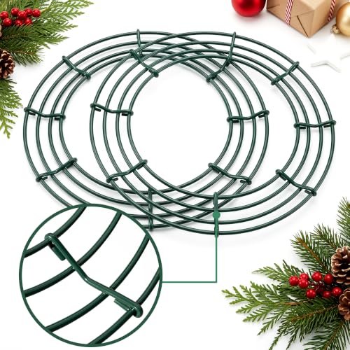 Round 20-Inch Metal Wreath Frame - 12 Pack for DIY Decor & Crafting