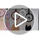 Mini Dream Catcher Set - 7 Pcs Hanging Charms for Car Interior or Wall Decor