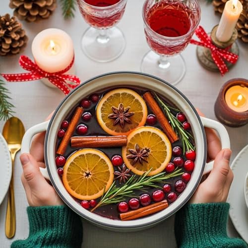 2 Pcs Christmas Simmer Pot Stovetop Potpourri 30G Orange Spice