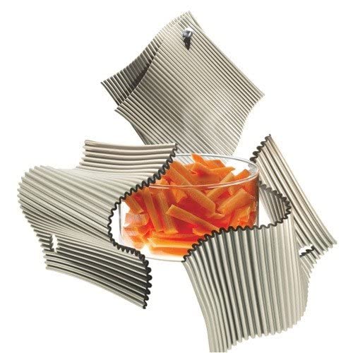 Eva Solo Silicone Pot Holders, Set of 2 with Hook, Black