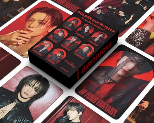 55-Piece Non-Repeating Photocard Set - High-Quality Collectible Cards