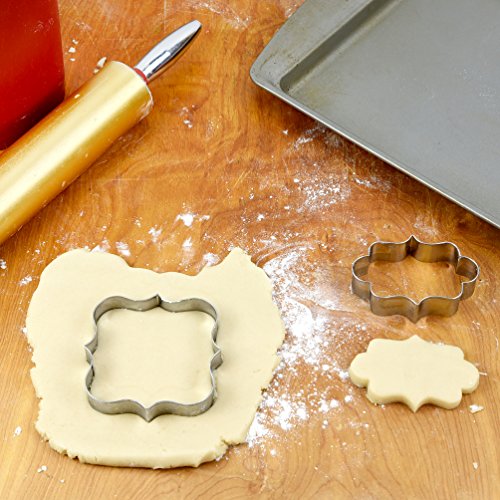Stainless Steel Cookie Cutter Set for Baking and Decorating - Bakerpan