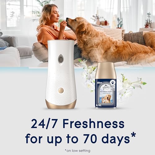 Automatic Air Freshener Spray Refill - Pet Odor Eliminator, 6.2 oz, 2 Pack