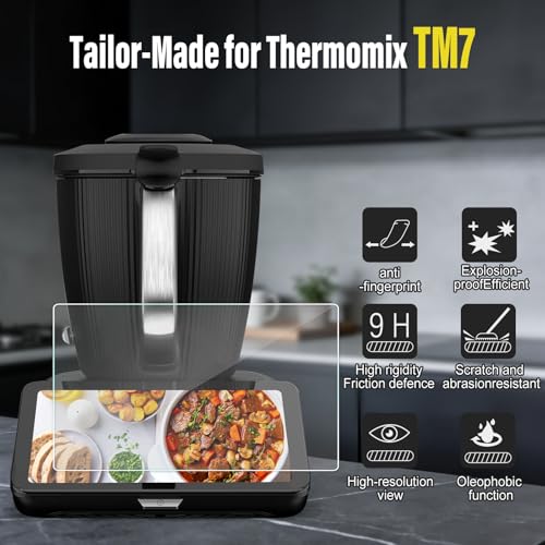Tempered Glass Screen Protector for Kitchen Appliance Display, 2-Pack