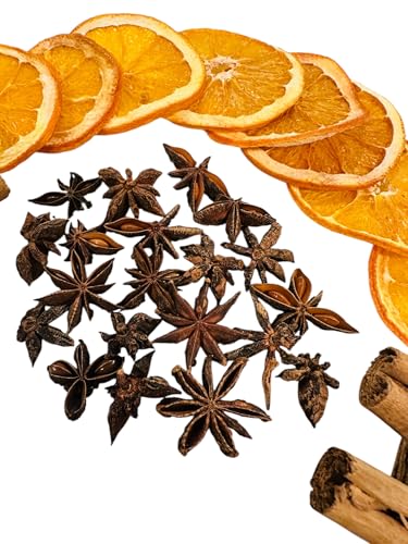 Dried Orange Slices, Star Anise & Cinnamon Sticks Potpourri Simmer Set
