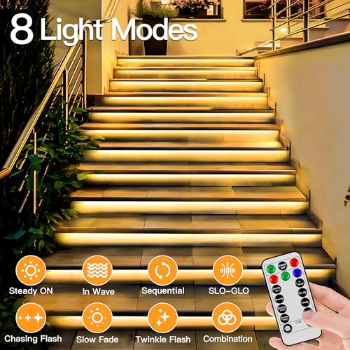 50ft LED Rope Lights, Dimmable Waterproof String Lights with Remote & Timer