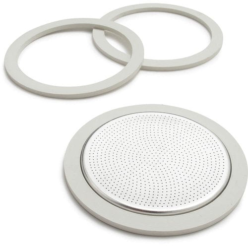 Bialetti Gaskets and Filter for 9 Cup Espresso Makers