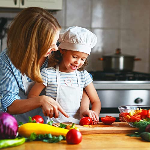 6-Piece Plastic Kitchen Knife Set Safe Serrated Edges for Kids Cooking