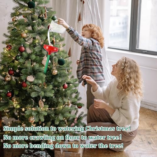 Christmas Tree Watering Funnel System with 60-Inch Hose & Wide Spout