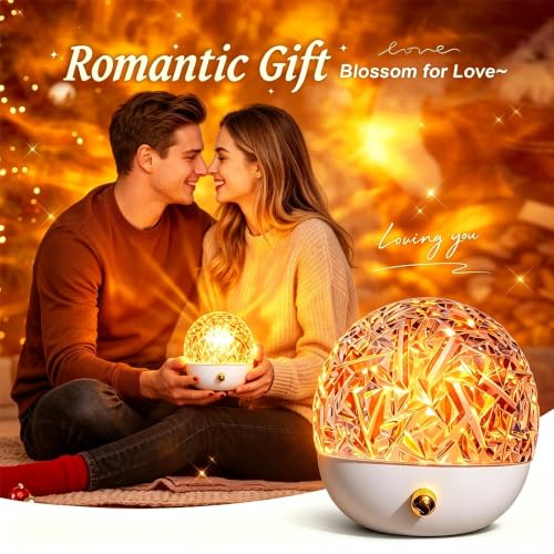 3-in-1 LED Projector Lamp with 300 Modes, RGB Remote Control Mood Light