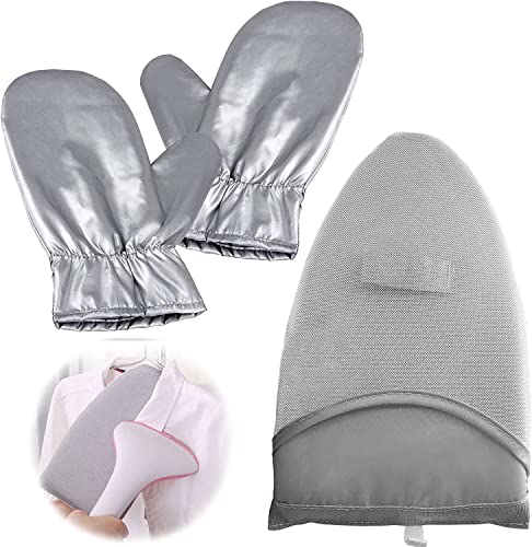 2 PCS Garment Steamer Ironing Gloves - Heat Resistant & Waterproof Mitts