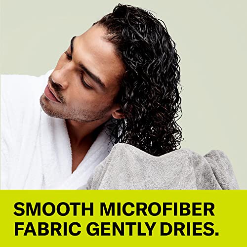 DevaCurl Microfiber Anti-Frizz Hair Towel - Large, Soft Curl & Wavy Hair Wrap