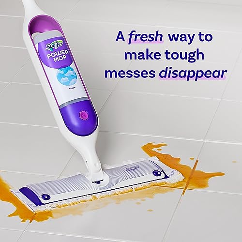 Swiffer PowerMop Floor Cleaner Solution Refill, Fresh Scent, 25.3 Fl Oz, 2 Count