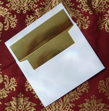 Christmas Gnomes Greeting Cards Set with Foil Lined Envelopes - 15 Pack
