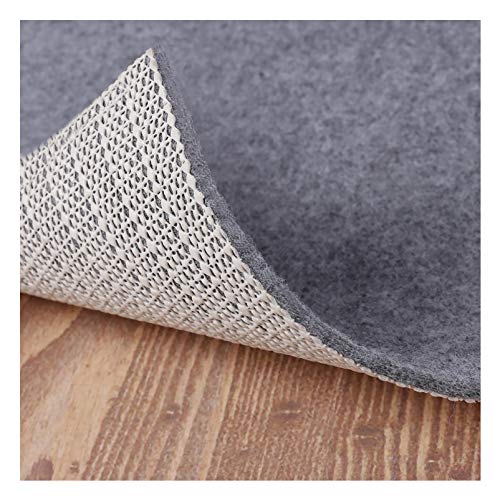 Non-Slip Rug Pad 10x14 Ft - Felt and Rubber Double Layer Carpet Cushion