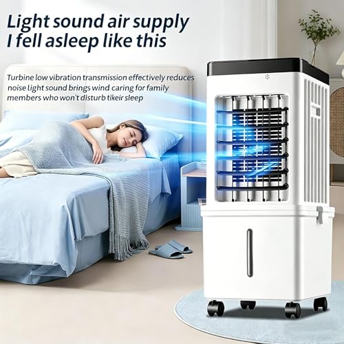 Portable Evaporative Air Cooler 16L Tank with Remote and Oscillation