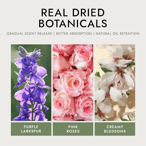 Scented Floral Potpourri Bowl Filler, Rose & Lavender Fragrance, 2-Quart Bag