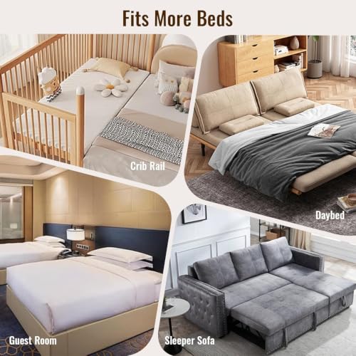 Split King Bed Gap Filler - Twin XL to King Mattress Bridge (80" x 12")