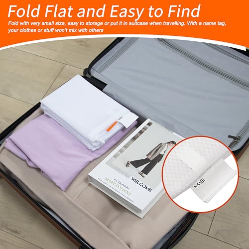 Extra Large Heavy Duty Diamond Mesh Laundry Bag, 24x36 Inch