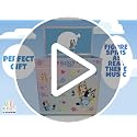 Musical Jewelry Box for Kids with Spinning Figurine and Storage Drawers