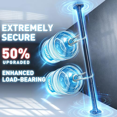 Adjustable Floor-to-Ceiling Room Divider Tension Rod, No-Drill Partition