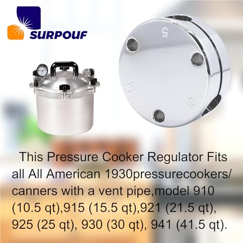 Pressure Cooker Regulator Weight for 1930 Canner Models 10.5qt to 41.5qt