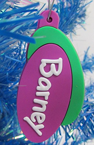 Coovo Barney Holiday Ornament Set - Unique Shatterproof Plastic Christmas Ornaments