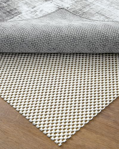 Non-Slip Rug Pad for Hardwood and Tile Floors, 3x8 Thick Cushioned Padding