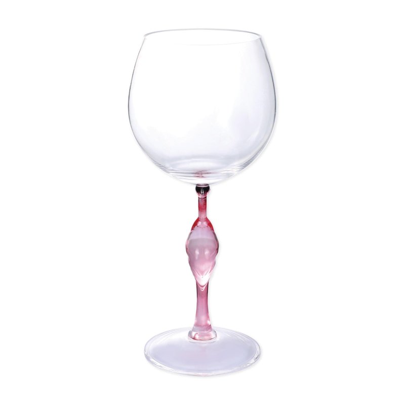 Supreme Housewares Flamingo Stem Wine Glasses, Pink Flamingo-Shaped Reusable Shatterproof Acrylic Glass for Red or White Wine, Poolside, Outdoors, Parties, 20 oz, Set of 2