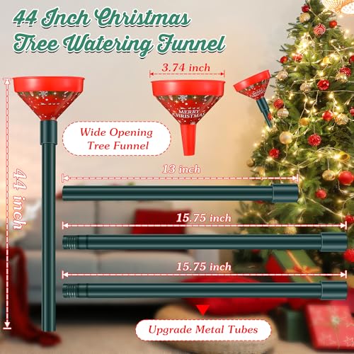 Dreyoo 44-Inch Adjustable Christmas Tree Watering Funnel & Stick System