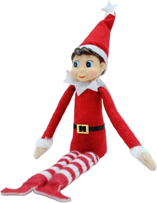 LovelfStory Christmas Elf Doll - Adorable Plush Toy for Holiday Festivities | Perfect Gift Idea