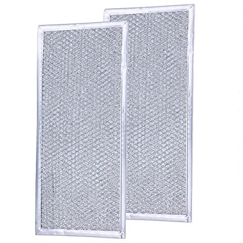 Microwave Grease Filter Replacement, 13-inch x 6-inch, 2-Pack