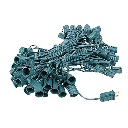 Novelty Lights 100 ft C9 Multicolor Ceramic Christmas String Light Set