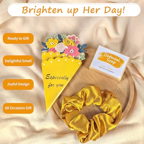 Sunshine Gift Basket for Women - Self Care Birthday Box with Tumbler
