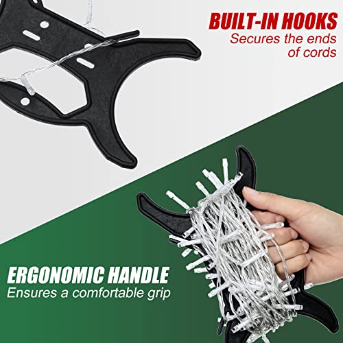 10Pcs Extension Cord Storage Reels for Christmas Lights and Wires