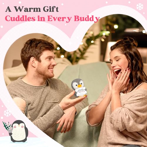 Handmade Crochet Penguin Gift for Long Distance Relationship Couples
