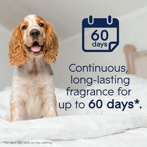 Pet Odor Plug-In Air Freshener Starter Kit - Includes 1 Warmer and 2 Refills