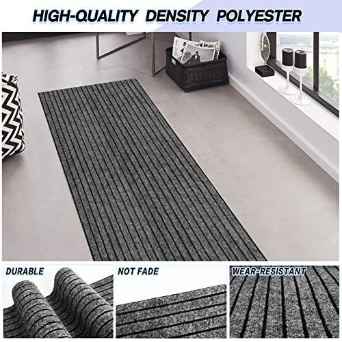 Non-Slip Area Rug Runner, 2ft x 6ft Washable Waterproof Hallway Carpet