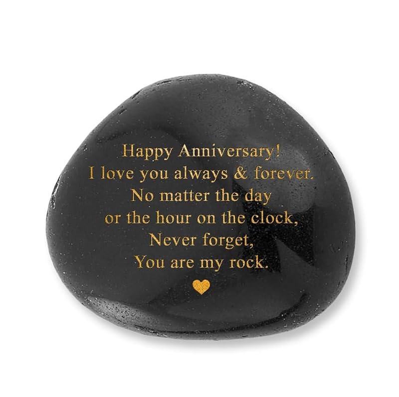 You Are My Rock Decorative Anniversary Stone Keepsake Gift