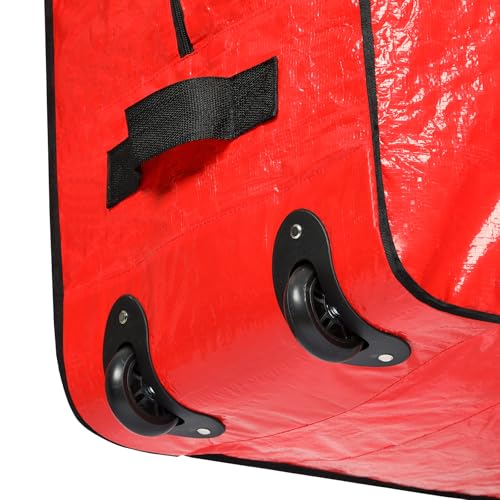 Rolling Christmas Tree Storage Bag with Wheels for 4.5-7 Ft Trees