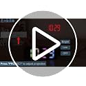 7.9-Inch LED Projection Alarm Clock with Ceiling Time Display
