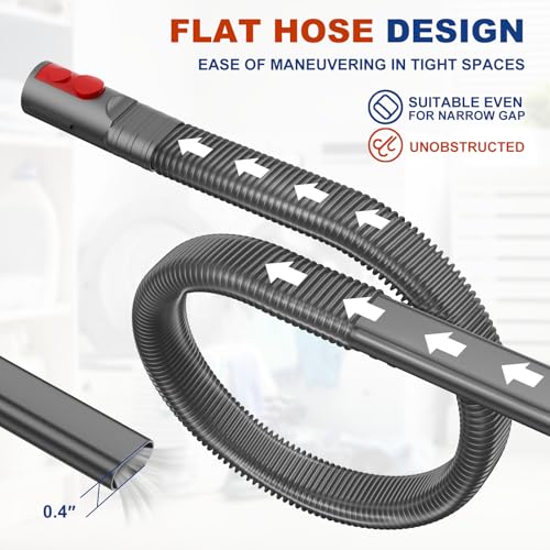 Dryer Vent Cleaner Vacuum Attachment Kit for Cordless Vacuums
